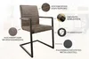 riess-ambiente Moderner Freischwinger Stuhl LOFT taupe grau Produktbild-Vorschau 12