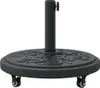 vidaXL Pied de parasol Art déco noir Ø 45 x 39,5 cm Fer Voir les images du produit 6
