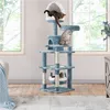Yaheetech Kratzbaum Katzenbaum Ozean-Stil 155 cm H mit Produktbild-Vorschau 9