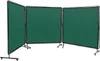 SucceBuy 6' x 6' écran de soudage à 3 panneaux avec cadre, Voir les images du produit 1