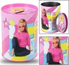 Barbie Metall-Sparbüchse, runde Spardose für Mädchen Produktbild-Vorschau 1