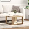 vidaXL Konferenční stolek Artisan – dub 51,5 x 51,5 x 30 cm Náhled obrázku produktu 4