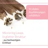 Przedłużanie włosów prawdziwych Microring #8/1 jasny blond Podgląd zdjęcia produktu 3