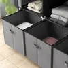 HOMCOM skriňa na odevy, skladacie skrine so zipsom, Náhľad obrázku produktu 9