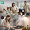 Frytkownica na gorące powietrze beztłuszczowa airfryer Podgląd zdjęcia produktu 6