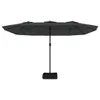 Maison Exclusive - Parasol double avec éclairage LED, Voir les images du produit 5