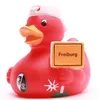 Badeente SC Freiburg Stadtschild Vinyl 9 cm Produktbild-Vorschau 1