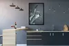 MuchoWow® Gerahmtes Poster Eukalyptuszweige sichtbar auf Produktbild-Vorschau 2