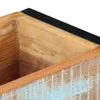 Eleganten-Stil Pflanzkübel 60x20x68 cm Altholz Massiv Produktbild-Vorschau 7