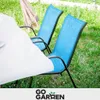Metall Gartenstühle für Terrasse Balkon Gartensessel blau 4 Produktbild-Vorschau 5