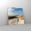 Bilder auf glas - Strand Meer Fußgängerbrücke Ufer - Produktbild-Vorschau 4
