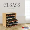 Modulares Weinregal ELSASS | HxBxT 60x60x30cm | Auszug Produktbild-Vorschau 1