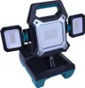 A portable LED work light with adjustable side lamps. Produktbild-Vorschau