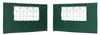 Parete per tenda da festa 2 pcs 400 x 195 cm Verde PE e Anteprima dell’immagine prodotto 1