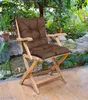 Stuhlauflage Gartenstuhl Auflage 50x50x10 cm Stuhlkissen Produktbild-Vorschau 3
