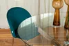 Tavolo rotondo Ø120 cm con piano in vetro temperato e gambe Anteprima dell’immagine prodotto 3