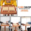 Ensemble de table d'échecs, dames et backgammon 3 en 1, Voir les images du produit 3