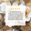 MuchoWow® - Leinwandbilder - Vase - Blumen - Kunst - Gold, Produktbild-Vorschau 8