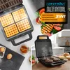 Arendo Sandwichmaker 3 in 1, Sandwichtoaster, Waffeleisen & Produktbild-Vorschau 6