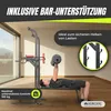 Mobiclinic Power Tower mit Gewichtsbank 100 kg Produktbild-Vorschau 8