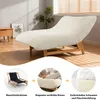 KLAM HOME Relaxsessel Loungesessel Sessel Weißer Produktbild-Vorschau 7