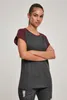 Urban Classics Ladies - RAGLAN Contrast Top charcoal - XL Produktbild-Vorschau 15