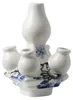 Heinen Delfts Blauw – Váza s tulipánmi, séria „Stapelgekte“ Náhľad obrázku produktu 1