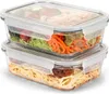 classbach® Frischhaltedosen Glas mit Deckel | 2er Set | für Produktbild-Vorschau 10