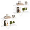 2er-Set Wandregal,Schweberegal im Rauten-Design,Deko Regal Produktbild-Vorschau 6