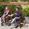 Outsunny 2-Sitzer Gartenbank Holz, wetterfest Sitzbank mit Produktbild-Vorschau 4
