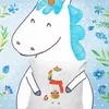 Mr. & Mrs. Panda kissen bedruckt Einhorn Pilz - Weiß - Produktbild-Vorschau 2