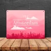 Metallschild XXL in 28x38 cm für Fans von Städtetrips mit Produktbild-Vorschau 4