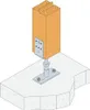 SIMPSON Strong-Tie piede di supporto PVDB 70x160x8mm STA Anteprima dell’immagine prodotto 6