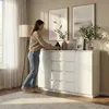 BEAUTYSOFA | Kommode LEMON 120 cm Weiß, Sideboard mit 4 Produktbild-Vorschau 5