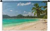 MuchoWow® Wandteppich Wandbehang Tropisch - Wasser - Blau Produktbild-Vorschau 1