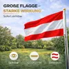 Drapeau de l'Autriche 90 x 150 cm – Coupe du monde 2026 : Voir les images du produit 4