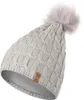 Set Invernale Donna Cappello, Sciarpa e Guanti Grigio Anteprima dell’immagine prodotto 2