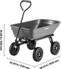 VEVOR Gartenwagen mit Kippfunktion, 181 kg Belastbarer Produktbild-Vorschau 9