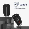 kwmobile sleutelhouder voor Audi, 3-knoppen, klaphoes - Productafbeelding-voorbeeld 2