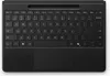 A top-down view of a black keyboard cover with a trackpad. Podgląd zdjęcia produktu