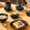MALACASA Set de 4 tasses, set en porcelaine, tasse à café Voir les images du produit 6