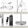 Lampadaire Auralis LED 20W avec lampe de lecture dimmable - Voir les images du produit 5