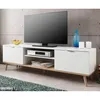 finori Göteborg 55 TV-Board, weiß / Nachbildung Sonoma Produktbild-Vorschau 28
