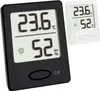 TFA Thermo-Hygrometer, Schwarz, digital, Temperatur und Produktbild-Vorschau 2
