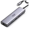 Ugreen USB-C to 2*USB3.0+HDMI+RJ 45+SD&TF+PD port Hub Produktbild-Vorschau 1