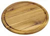 Kesper 28442 Fleischteller mit Saftrille Akazie Ø 25 cm x Produktbild-Vorschau 2