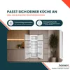 homeX CFB2051E Einbaukühlschrank mit Gefrierfach, Einbau Produktbild-Vorschau 8