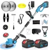 950W Akku Rasentrimmer, Akku Freischneider mit 21V 8000mAh Produktbild-Vorschau 1
