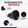 Wiltec Adapter Schuko/ CH schwarz, Steckdosenadapter Produktbild-Vorschau 7