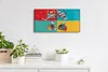 Wandbild Leinwand Bilder mit Uhr 60x30 Poster im Stil einer Produktbild-Vorschau 3